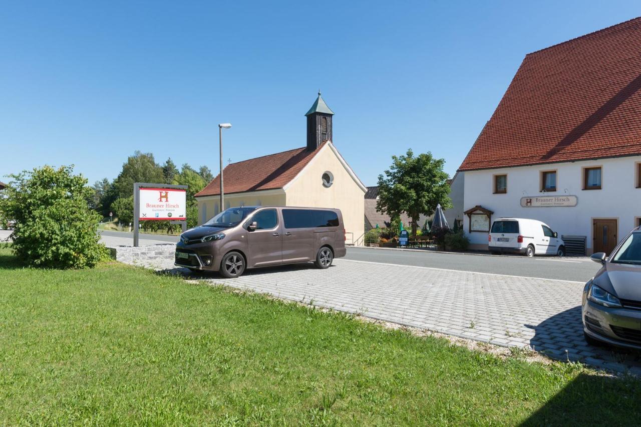 Gasthof-Pension Brauner Hirsch In Alfeld - Mittelfranken Екстериор снимка